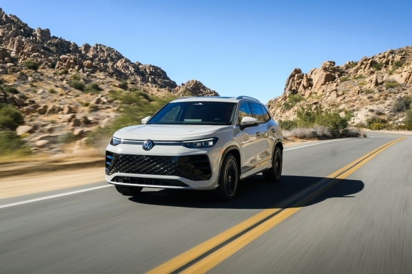 Tiguan Driving on Road